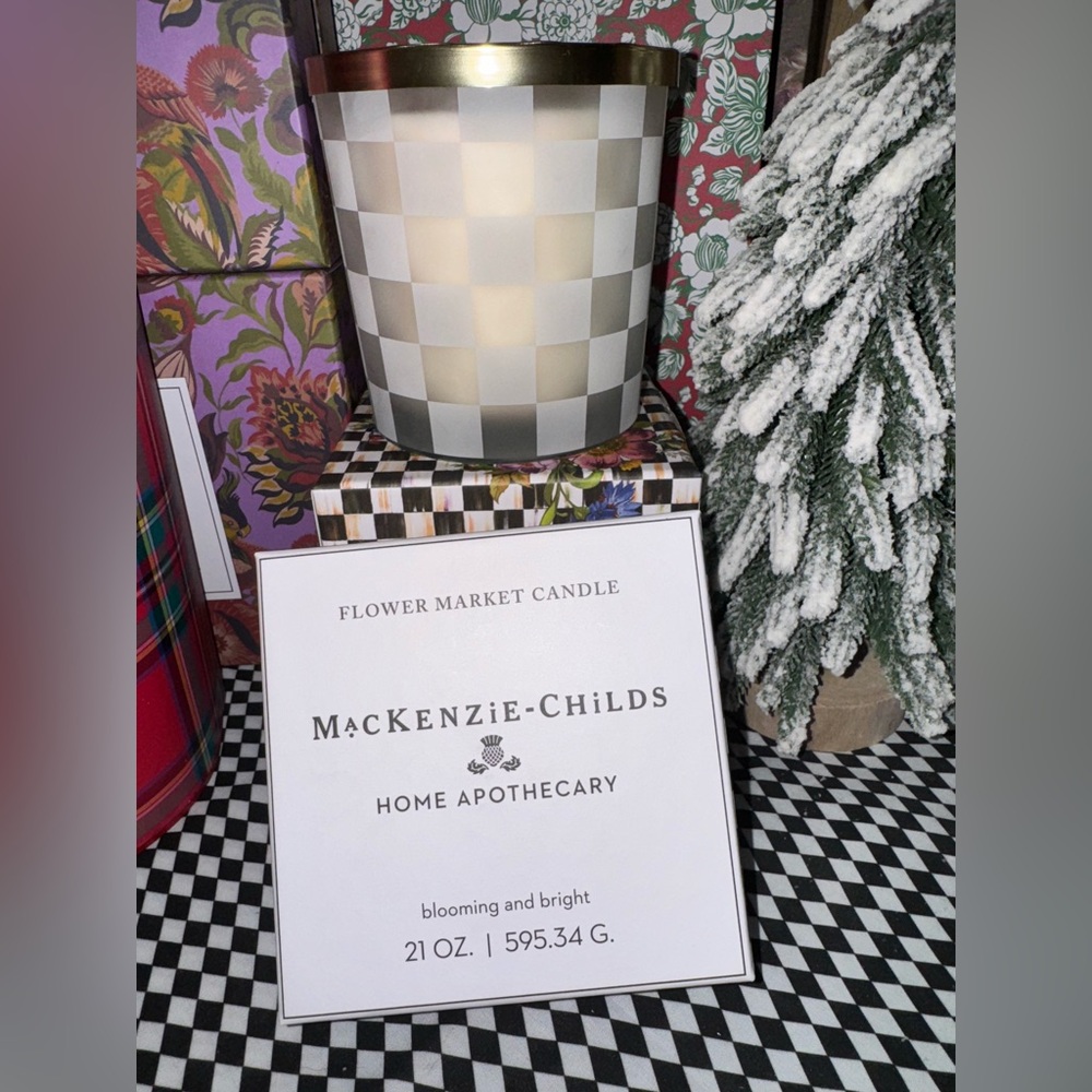 Mackenzie Childs Flower Market 21 oz Candle